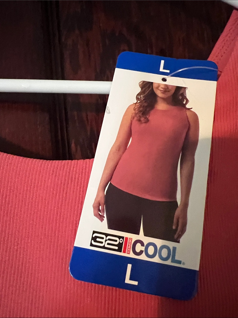 32° Cool Women's Sleeveless Tank Top - Rose Coral